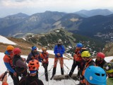 Preškolenie dobrovoľných záchranárov HZS v Nízkych Tatrách
