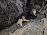 Cvičenie  jaskynnej záchrannej činnosti