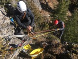 Precvičenie záchranárov HZS zo Západných Tatier pred zimnou sezónou