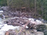 Oprava mosta cez Studenovodské vodopády